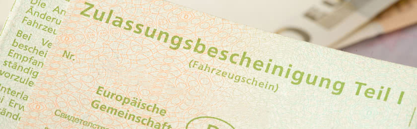 Read more about the article Fahrzeug­schein